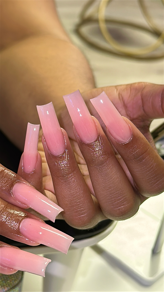 One Color Full Set at ICYBNAILZ in Pinole, CA