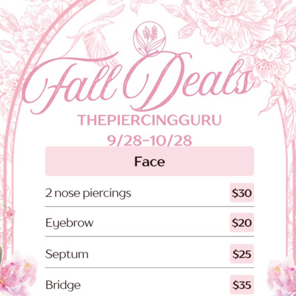 Double Nose at ThePiercingGuru By Nea Denise in Trafford, PA