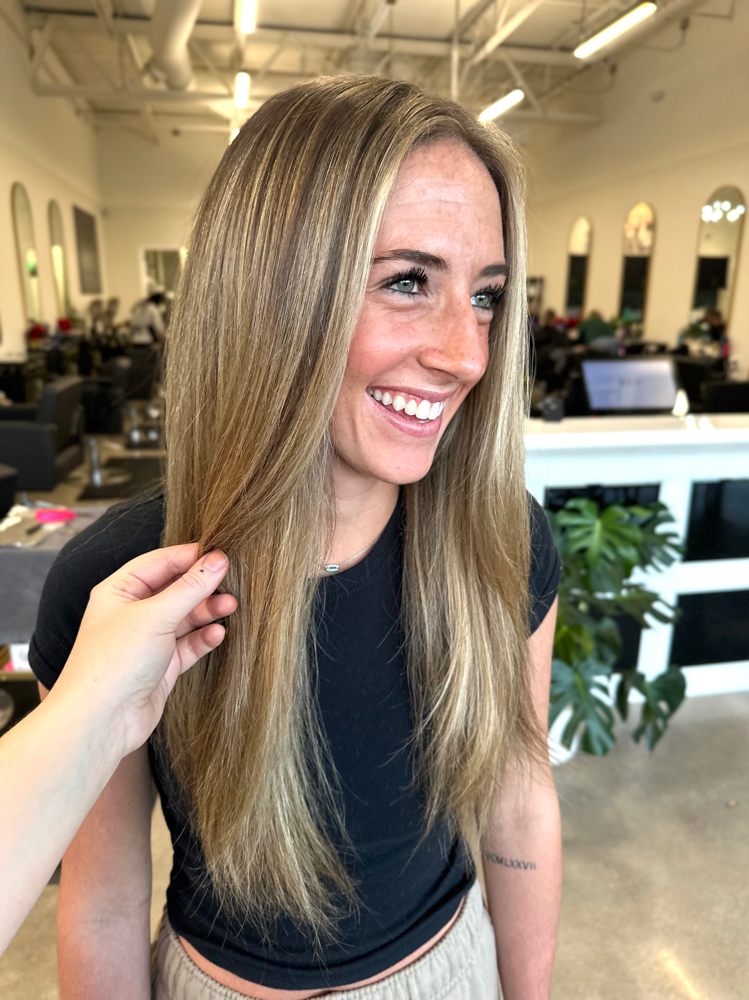 Full Balayage/Highlight W/ Haircut