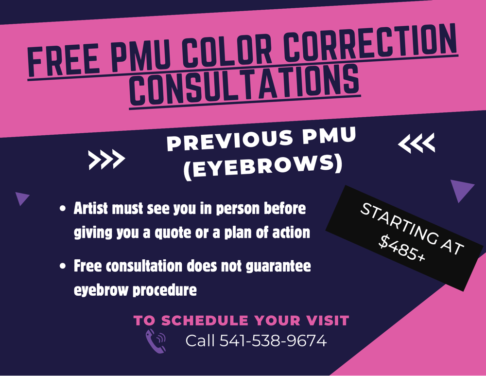 FREE PMU CONSULTATION (eyebrow Pro)