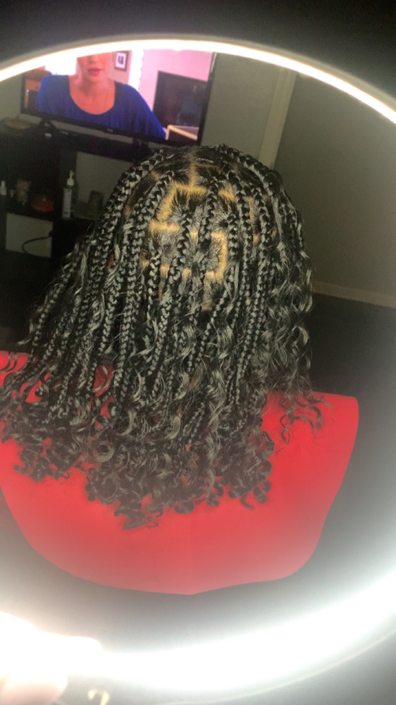 Short(Bob Like)Medium Boho Knotles at Hair Hustlaaa! in Humphrey, AR
