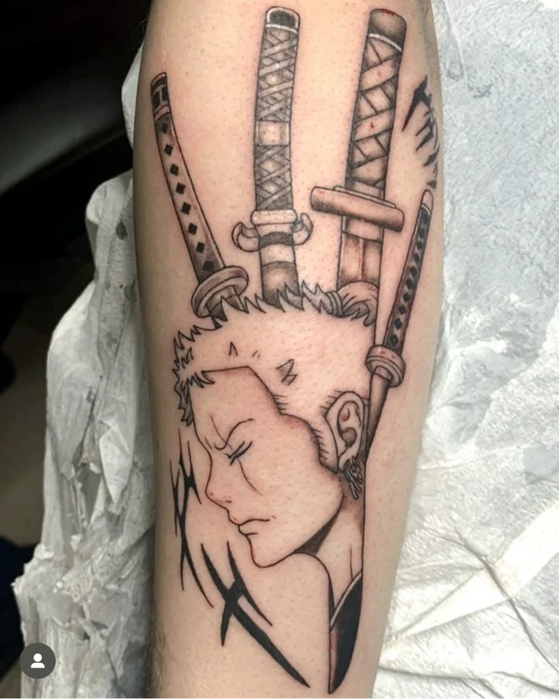 Characters Black And Gray at Heavenly Loves Tattoos in Twentynine Palms, CA