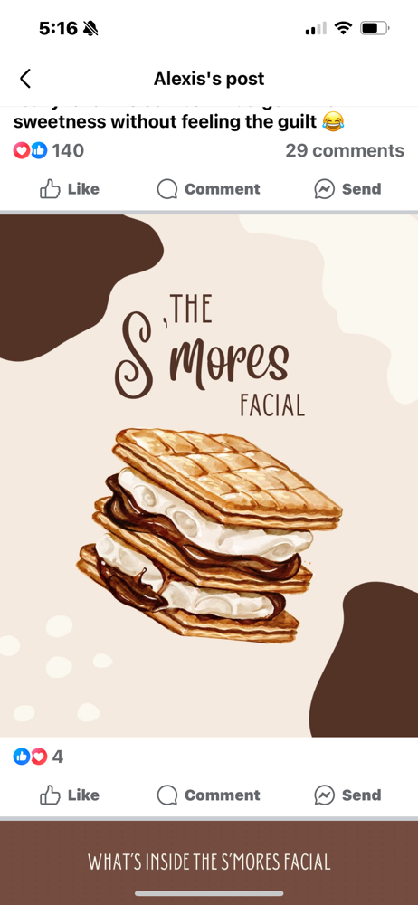 The Smores Facial