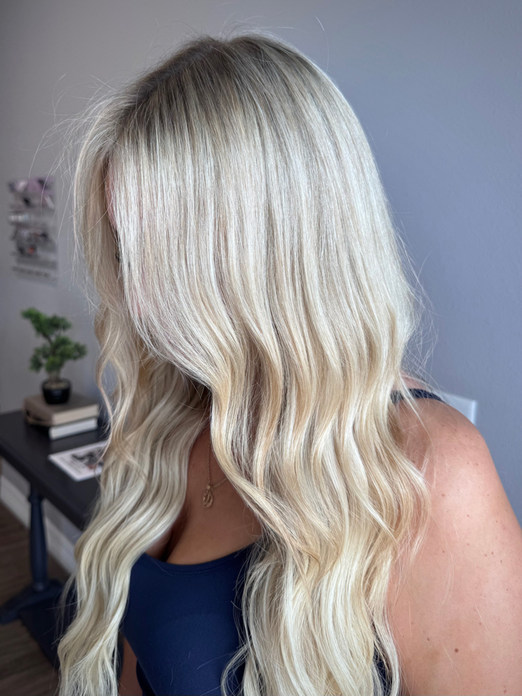 Custom Blonding at Manesbygraceelizabeth in Lakeland, FL