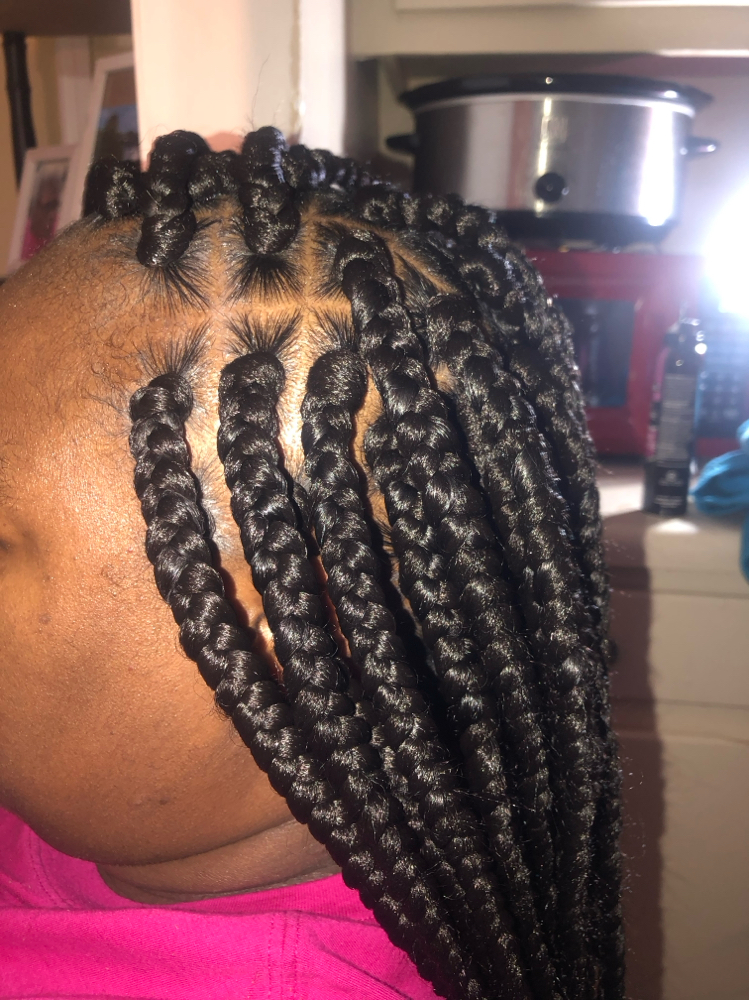 Traditional Box Braids (Smed)