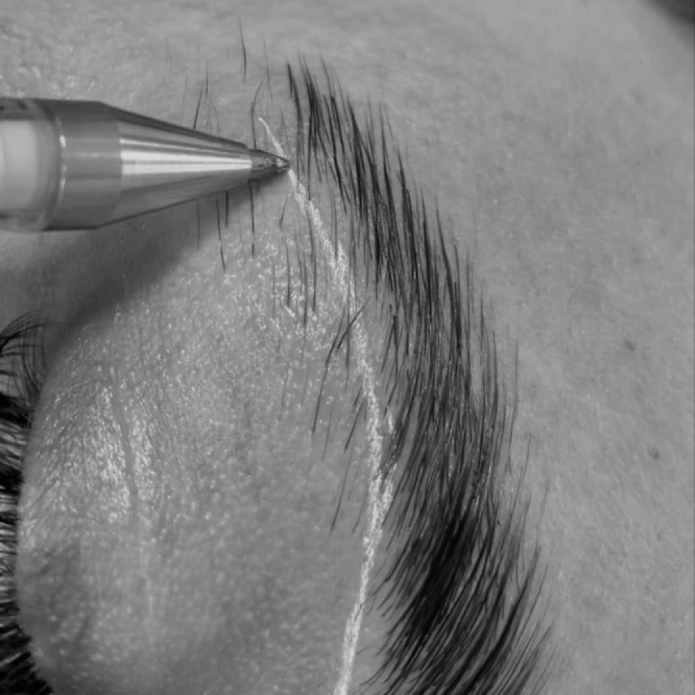 Brow Mapping + Shaping at glorified studios in Youngstown, OH