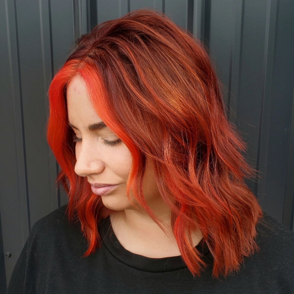 Vivid Color Consultation at Emerald & Olive Salon in New Holland, OH