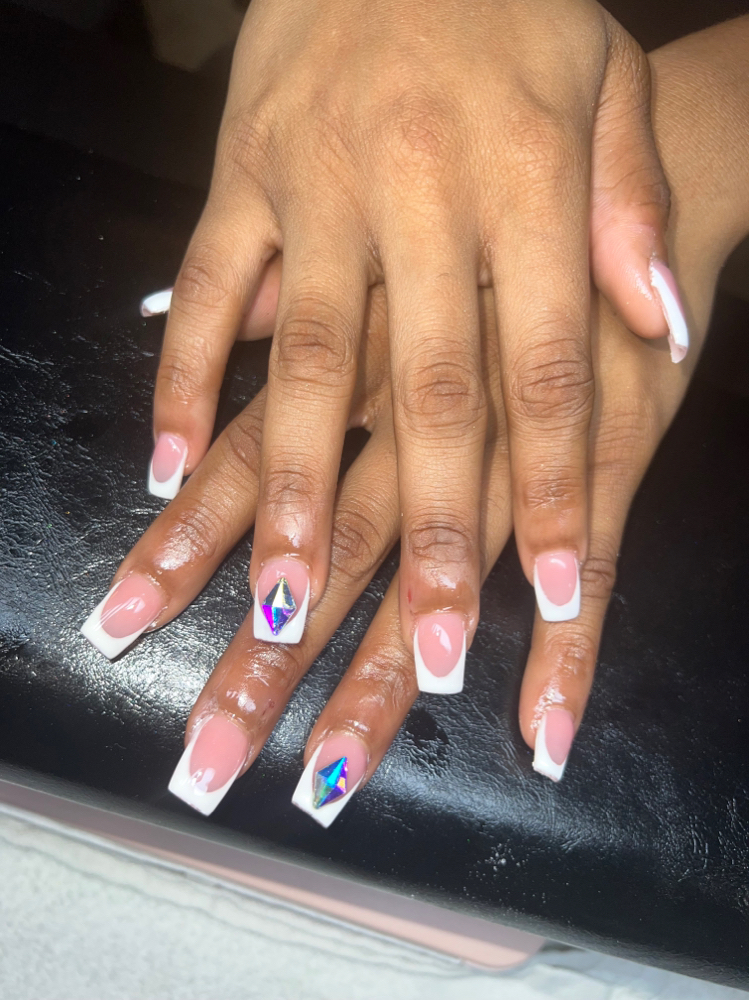 French/ombre Slay Full Set