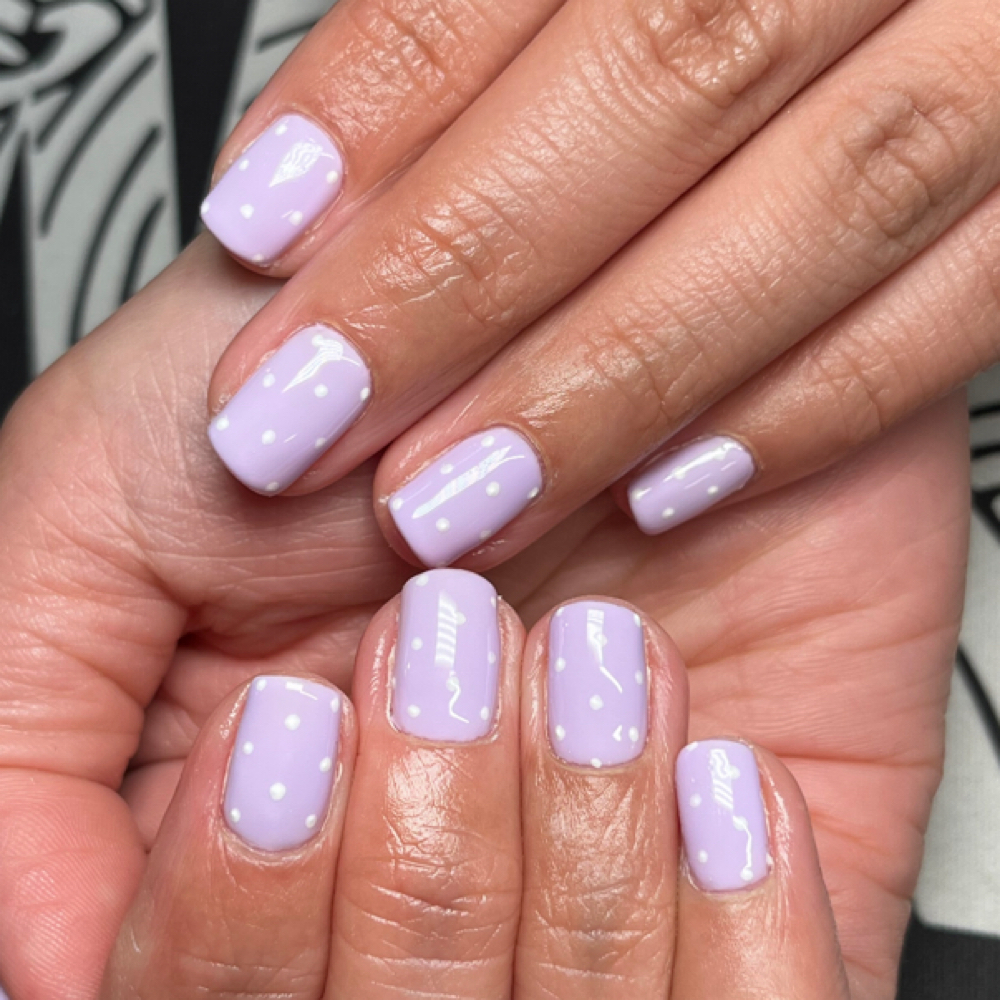 Mini Art Gel Manicure at Tiny Canvas Nail Co. in Eden Prairie, MN