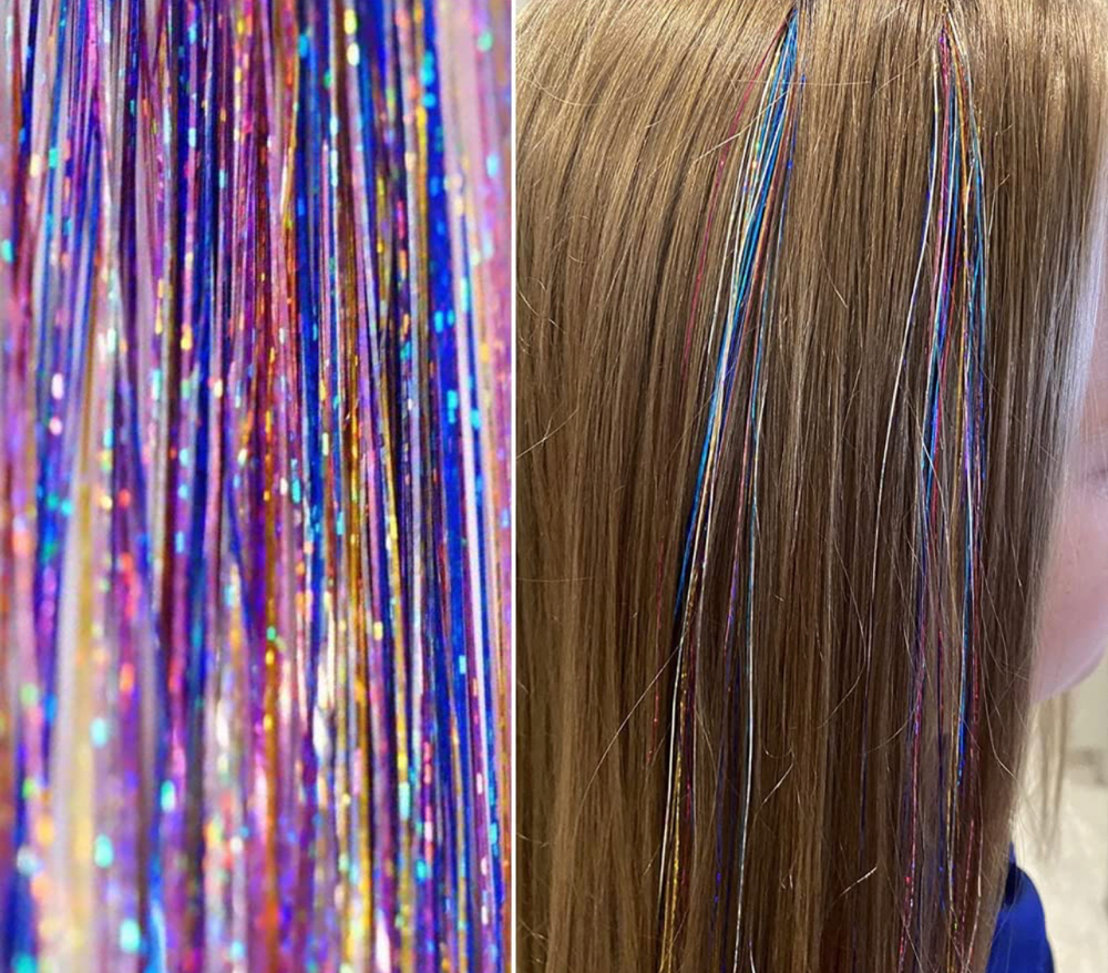 MicroLink Fairy Hair Tinsel/Feather