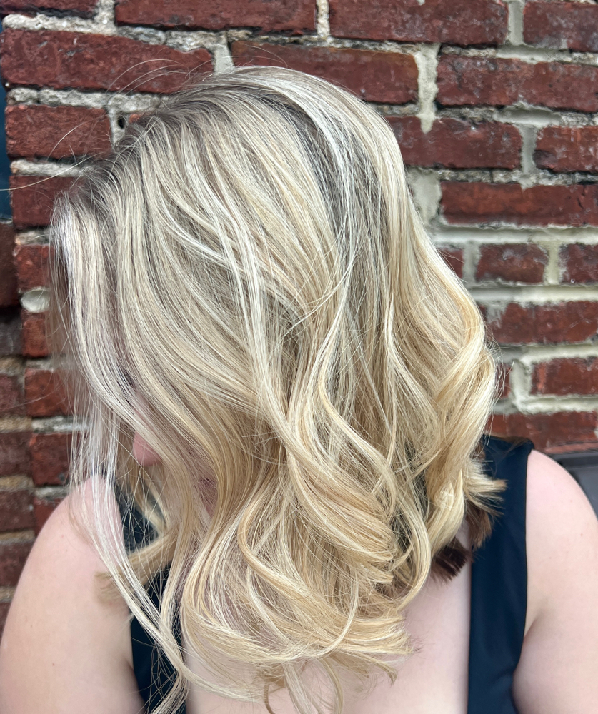 Partial Foil/ Balayage