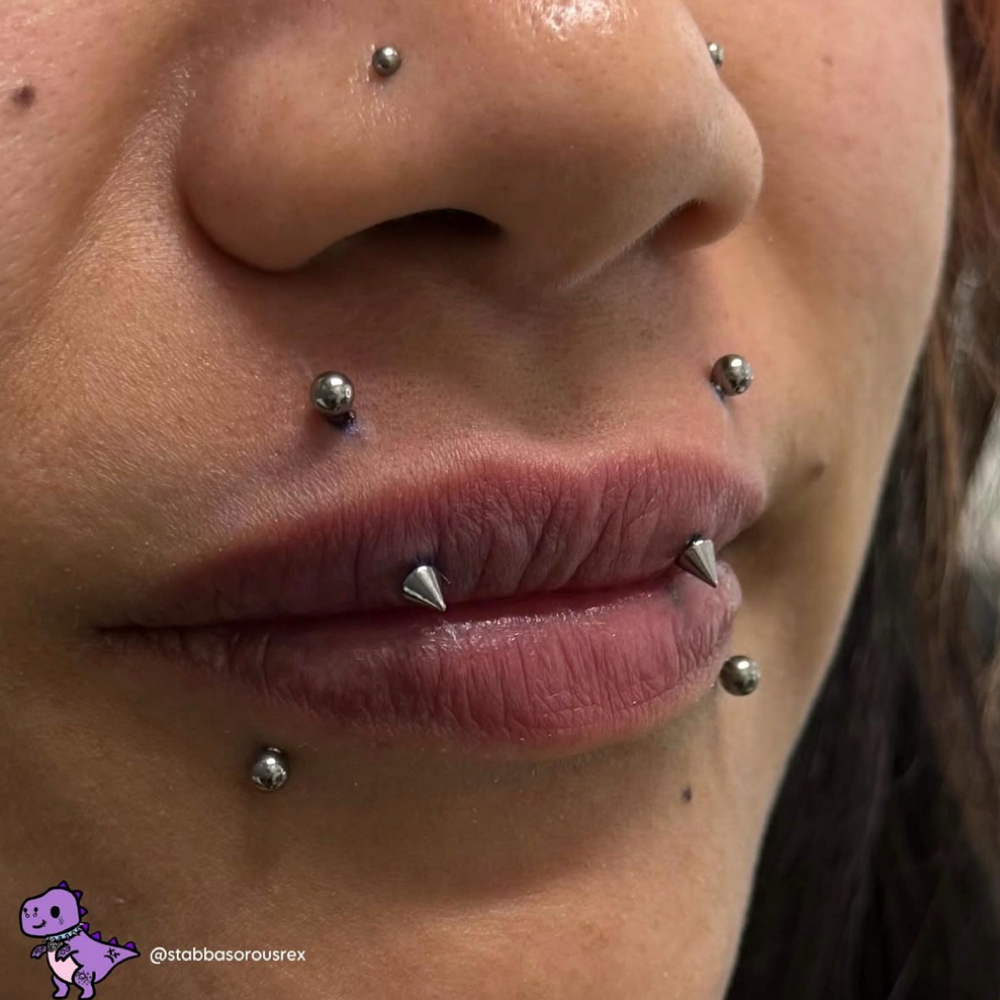 Vampire Bites at Vita Aurelia Piercings in Temecula, CA