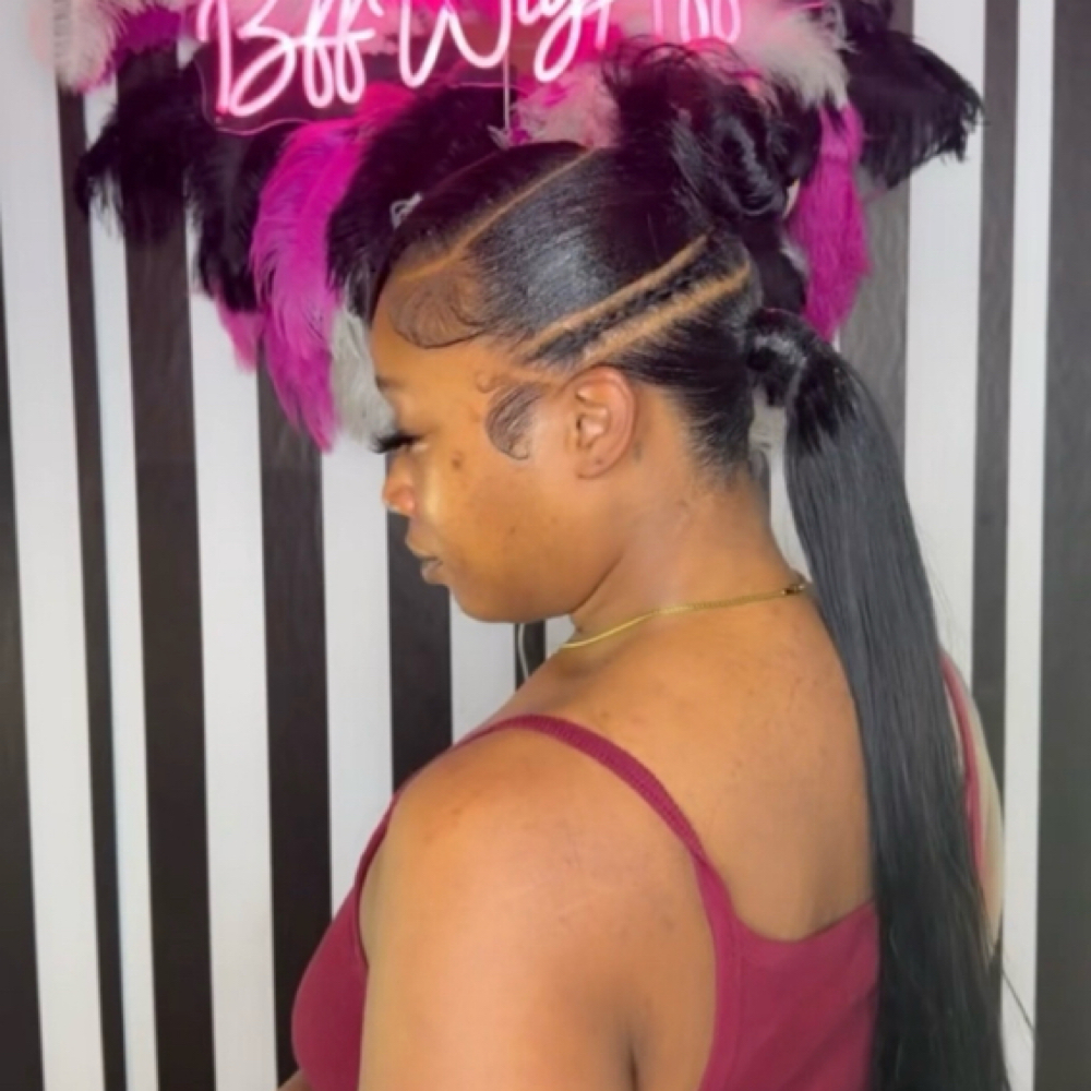 Ponytail at KekeDidMyHair in Orange, TX