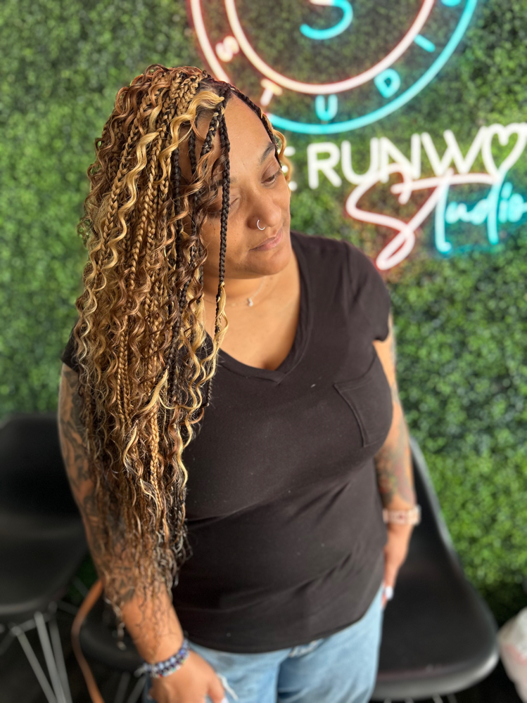 Medium Boho Knotless at The LaurenAshley Co in Cleveland, OH