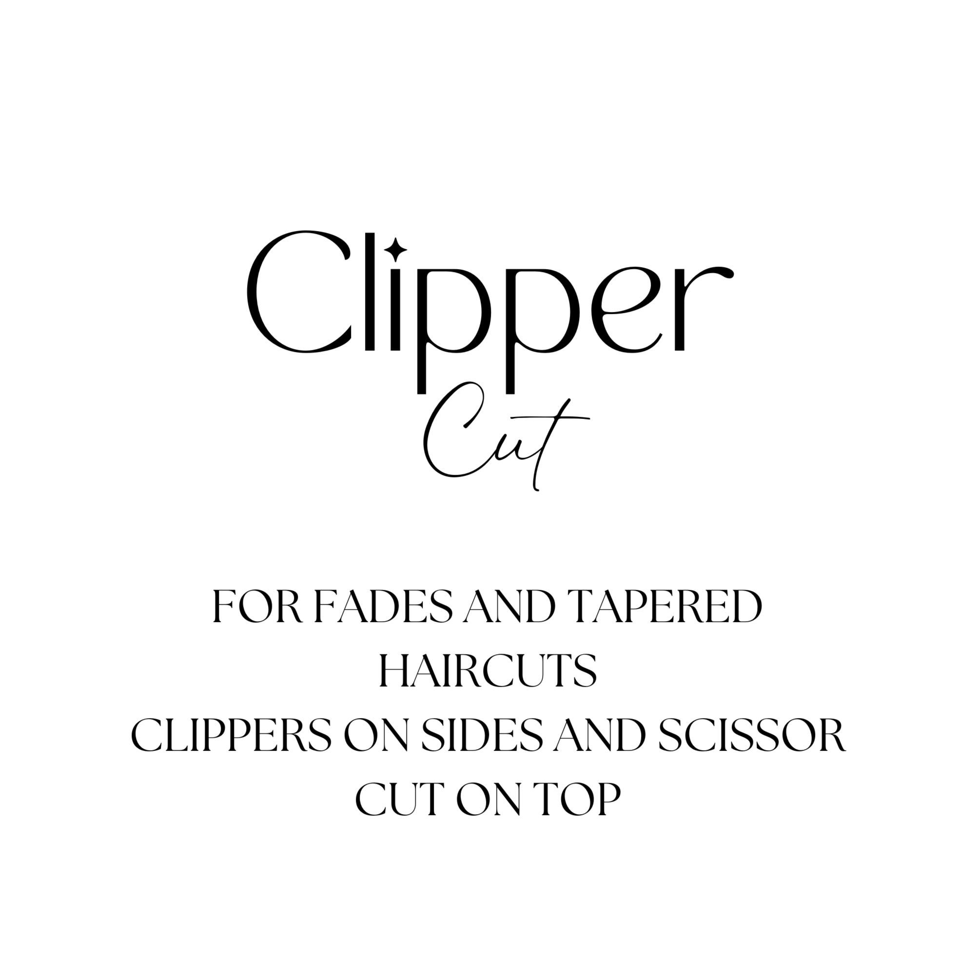 Clipper Cut (Scissors on top) at Lovettsville Hair Studio in Lovettsville, VA