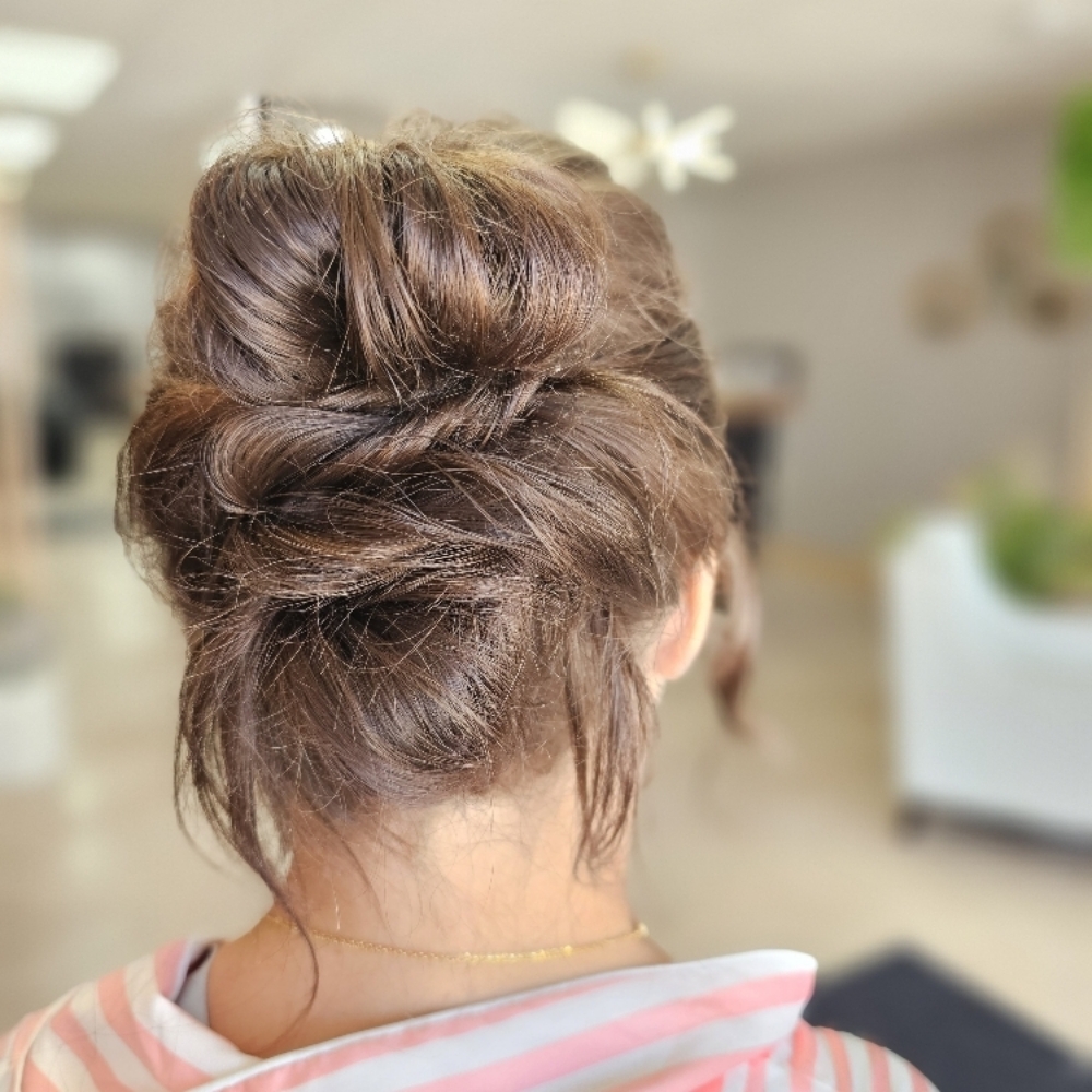 Bridal Hair Styling at TaDa Salon in rock valley, IA