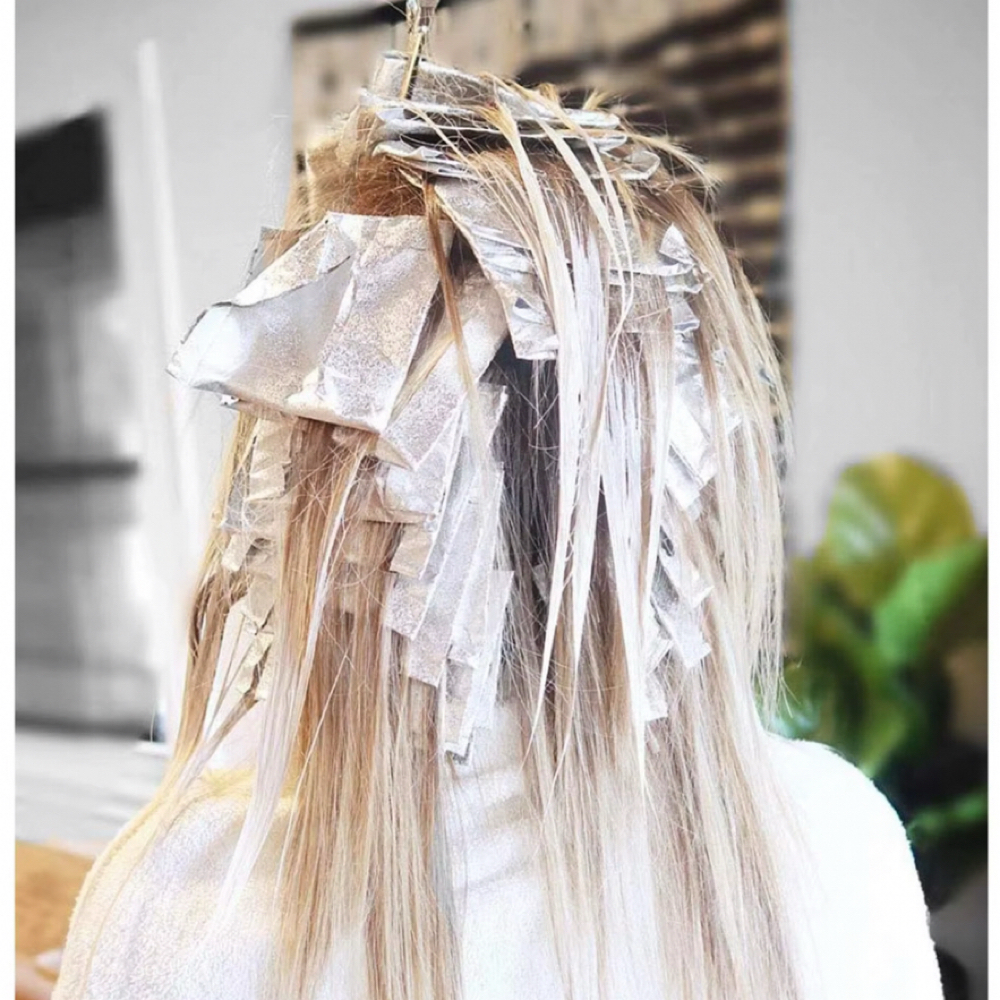 Full Head Highlight/Balayage Only at JR Studio in Dearborn, MI