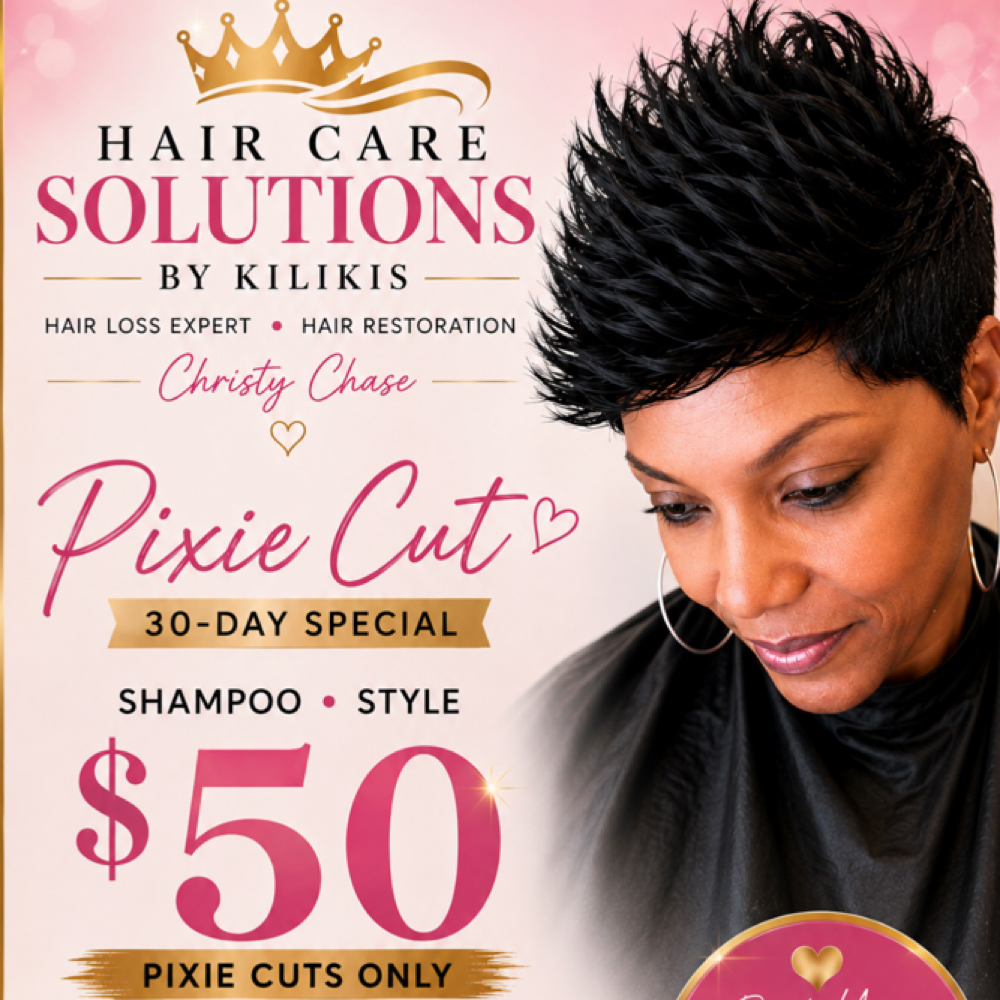 Pixie Cut at Hair Care Solutions By Kilikis in Gladstone, MO