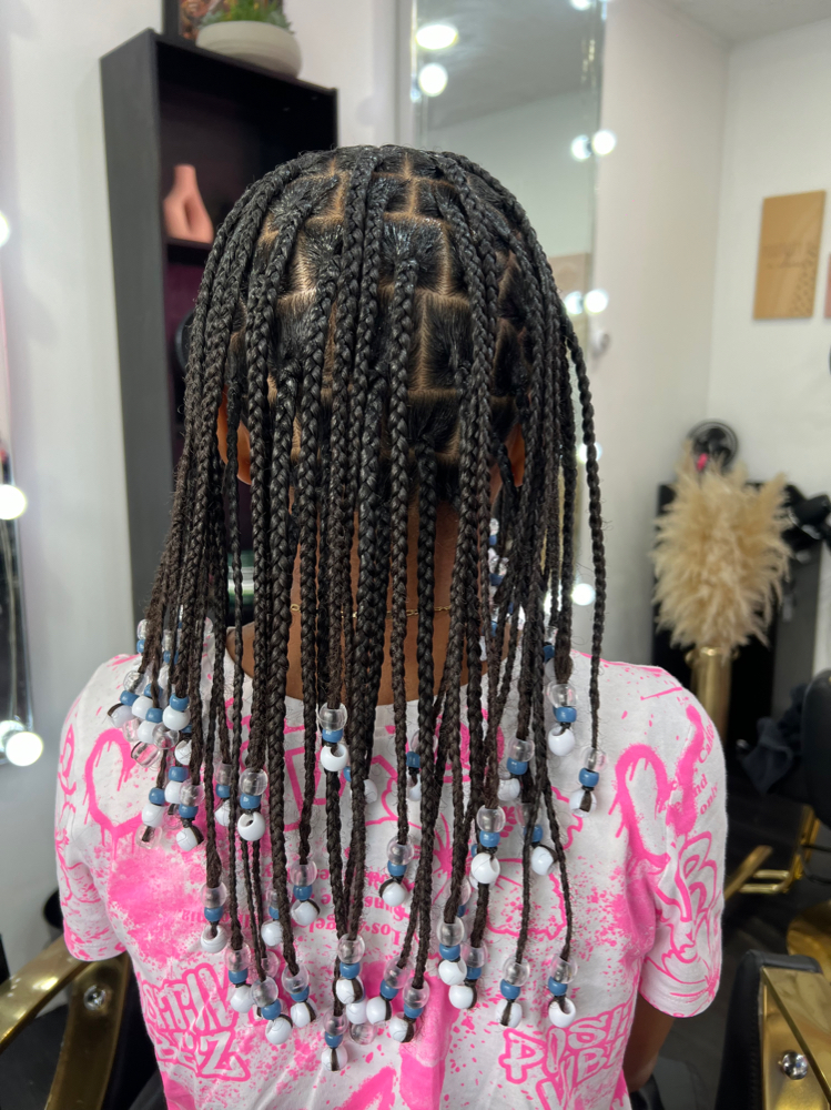 Kids Single Braids No Extention