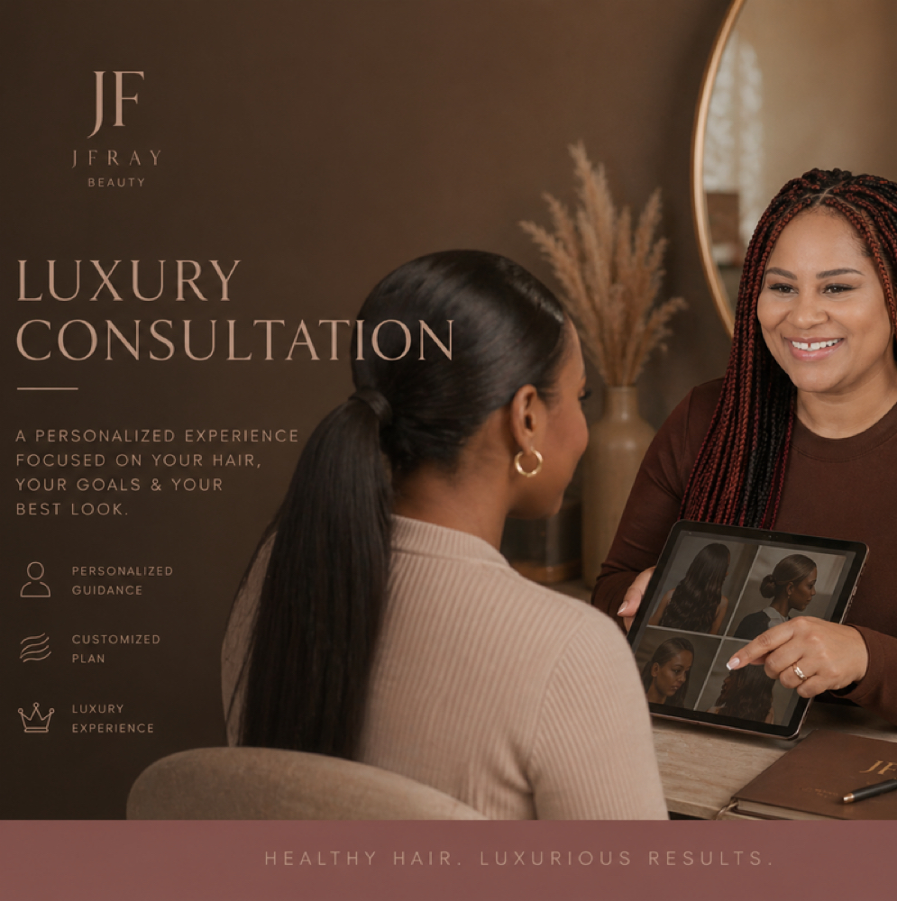 Luxury Consultation at Jfray Hair Studio in Pantego, TX