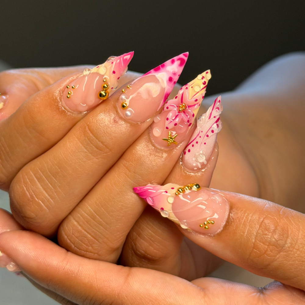 Nail Tier #3 at villaxnails in Mundelein, IL