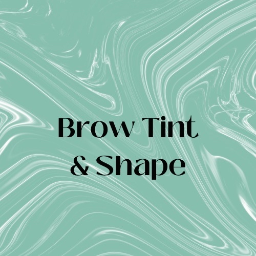 Brow Tint + Shape