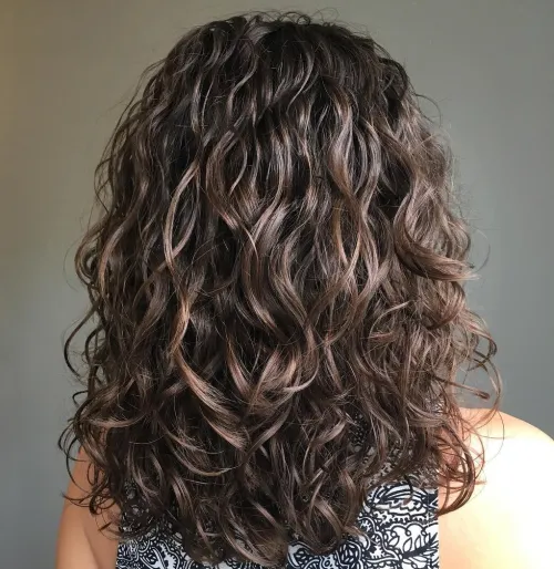 Medium Hair Perm
