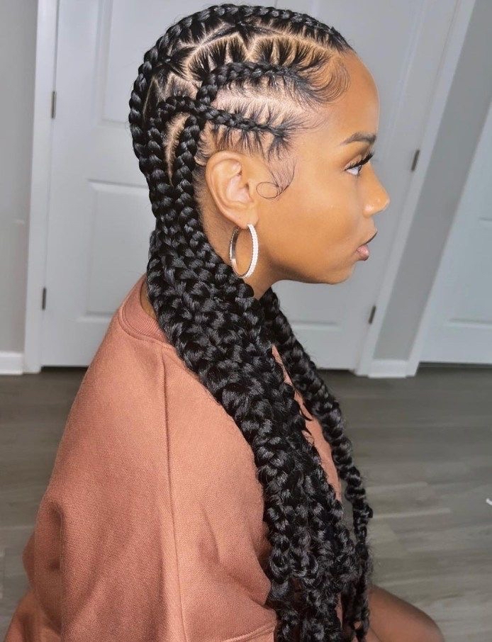Feed In Braids (Large - Med) at Eight28 Hair in Auburn, AL
