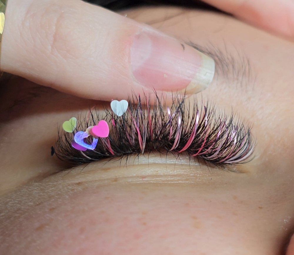 Decals/Colored Lashes