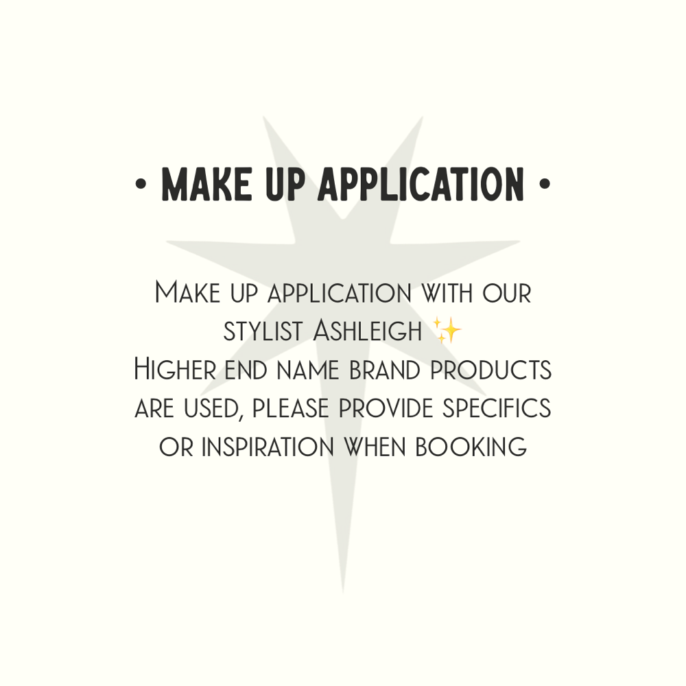 Make Up Application