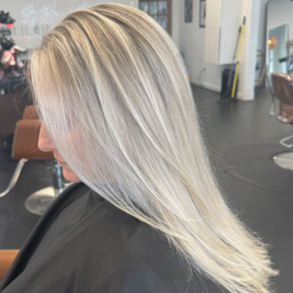 Blonde Bombshell at Hair by Hannah Rhodes in Neptune Beach, FL