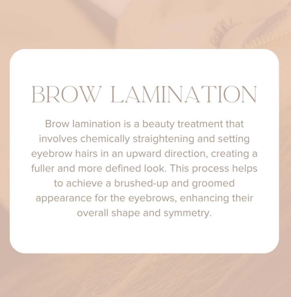 Brow Lamination