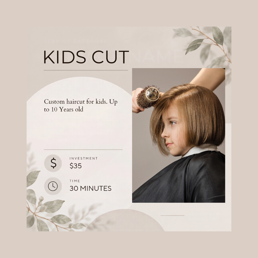 Kids Haircut at Shannon West Hair in Loveland, CO