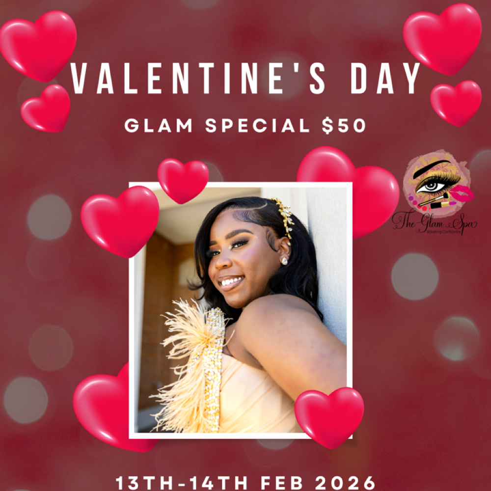 Valentine's Day at The Glam Spa LLC in Johnston, SC