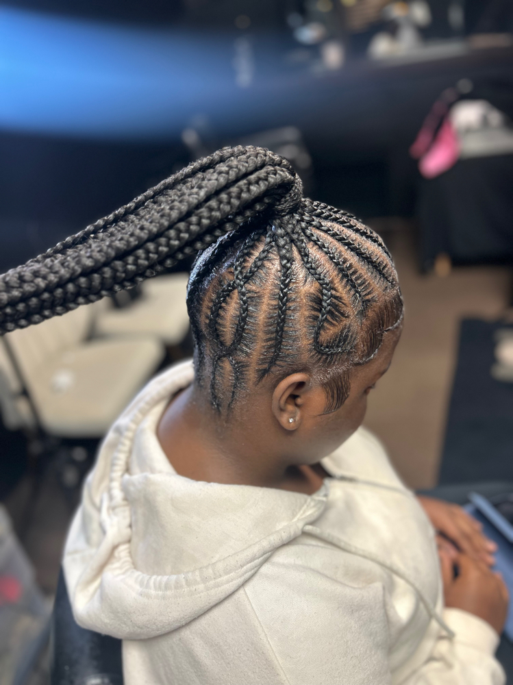 Braided Ponytail at Grippedbymir in Eastpointe, MI