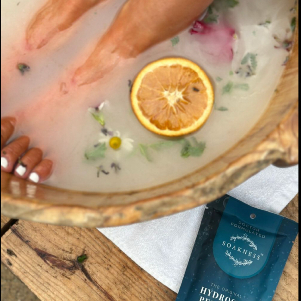 Luxe Foot Soak & Reflex at Rose Key Massage in Benton, ME