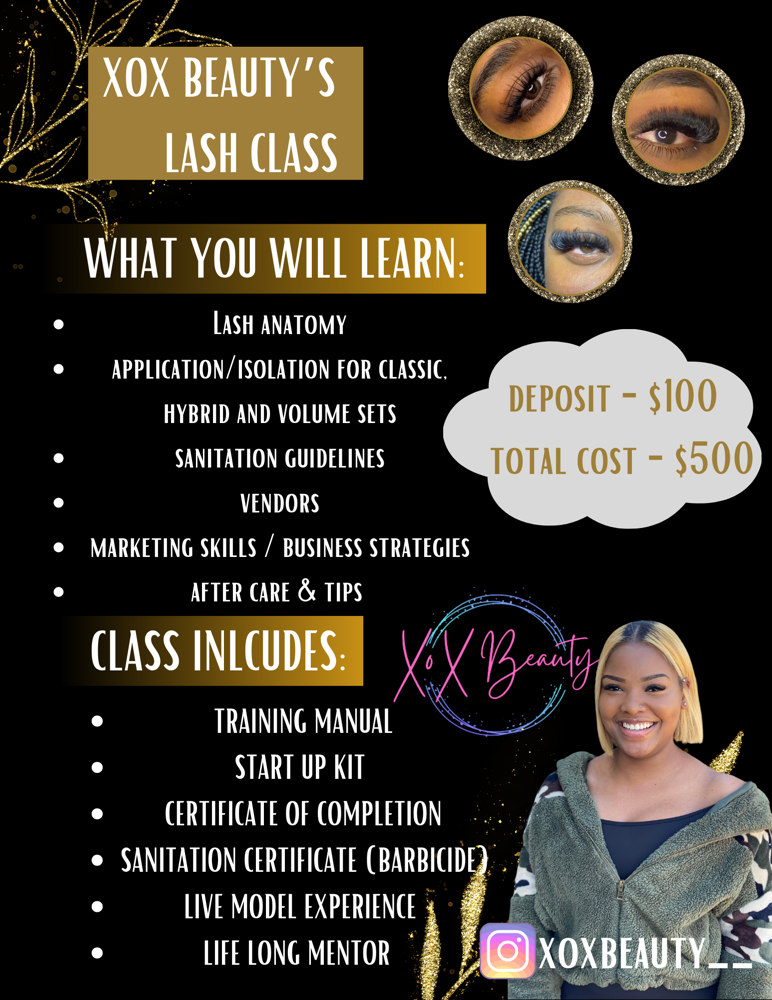 1 ON 1 LASH CLASS ****