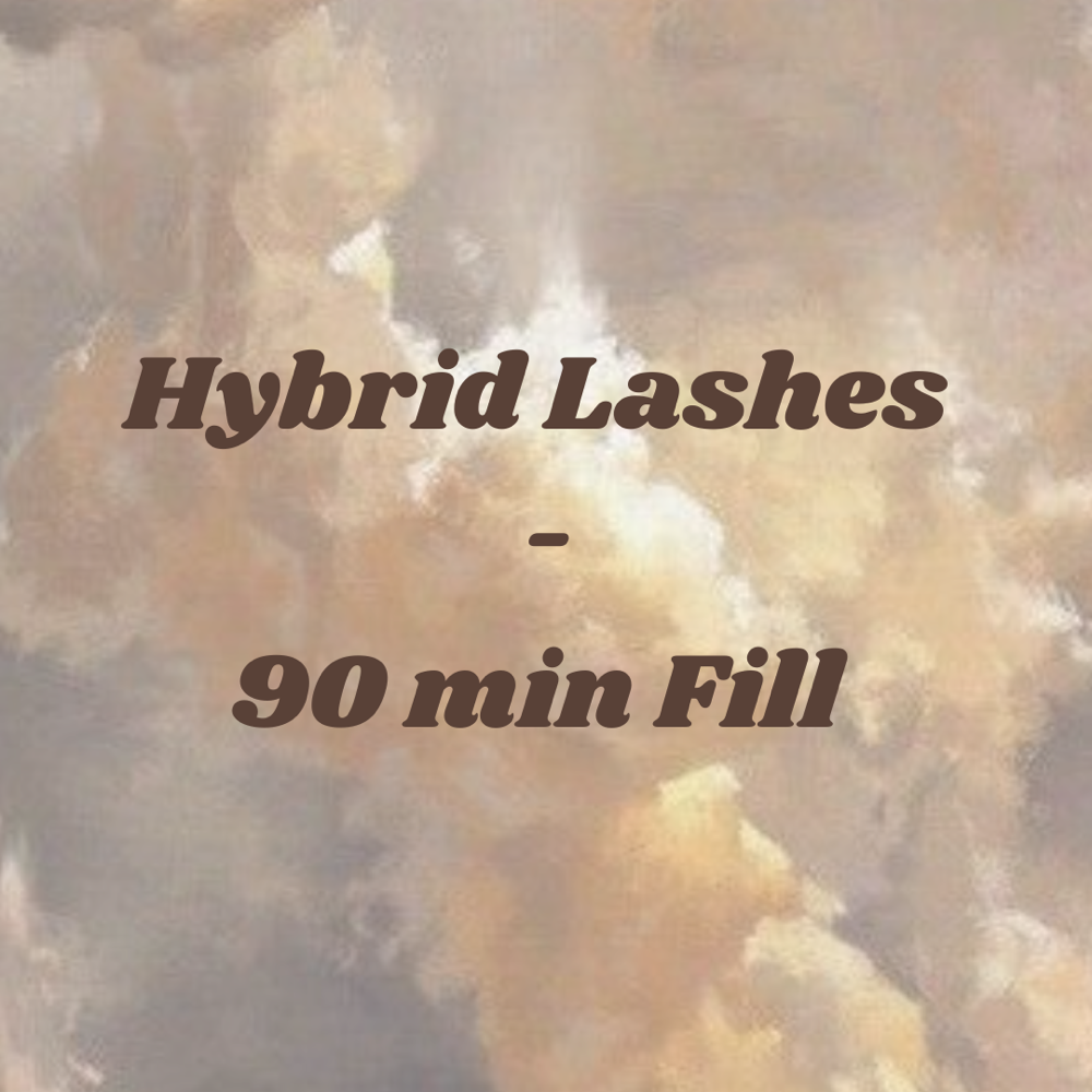 Hybrid Lashes - 90 min Fill
