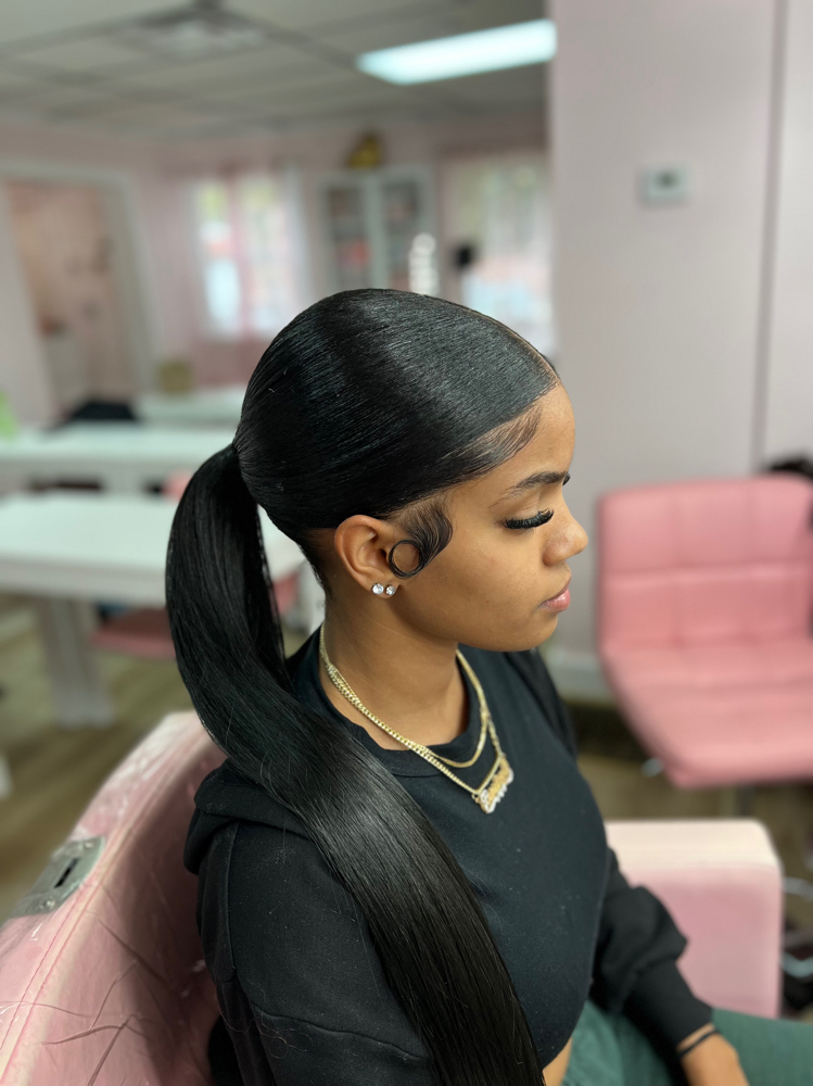 Straight Ponytail