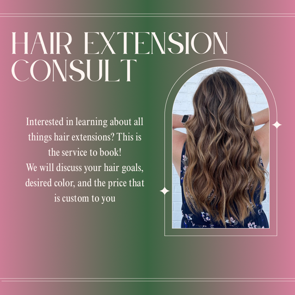Hair Extension Consultation