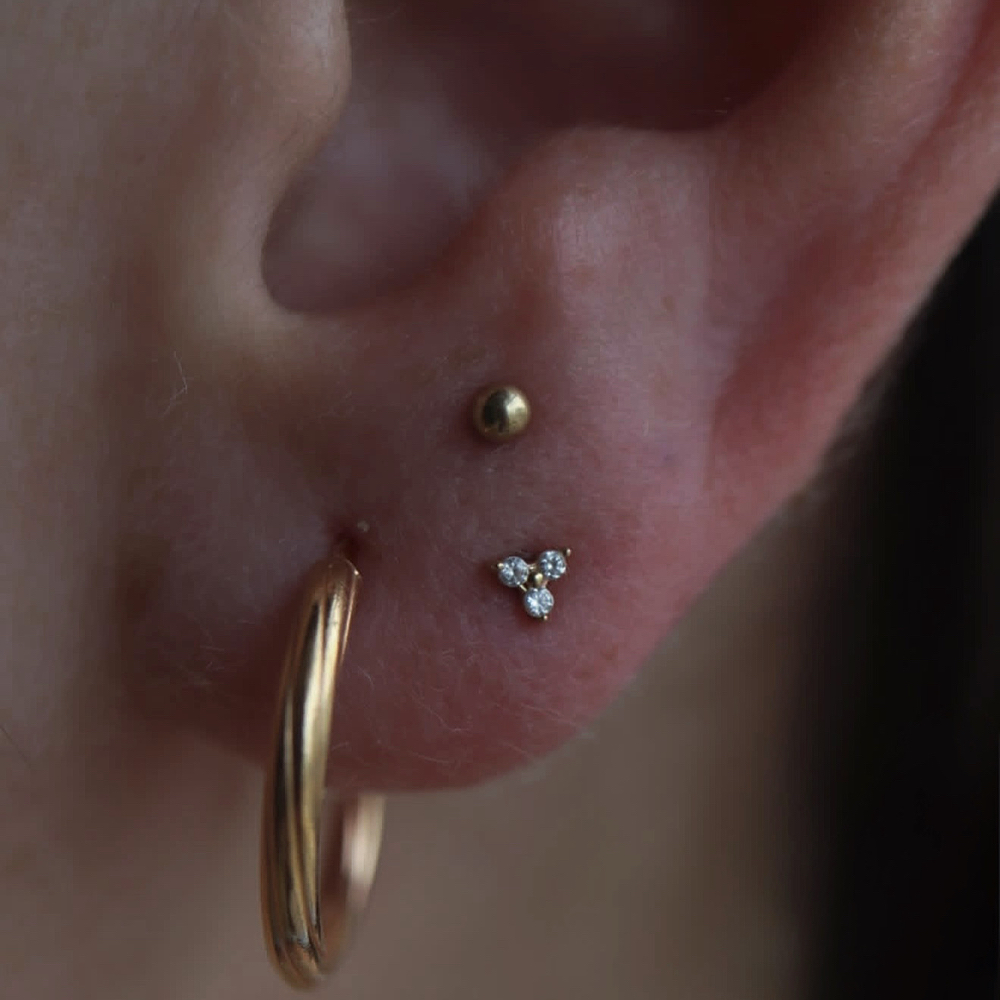 Stacked Lobe (single) at Luz Sol Studio in Vinton, IA