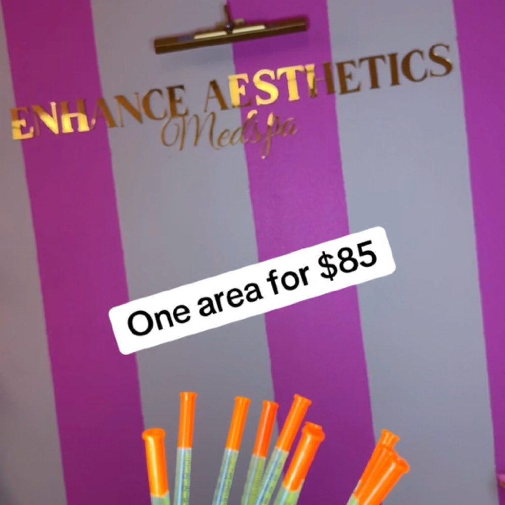 One Area $85 at Enhance Aesthetics Medspa in Arlington, TX