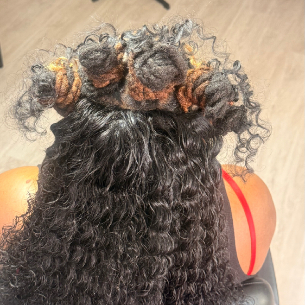 Sassy Half & Half at Sassy Locs ATL LLC in Griffin, GA