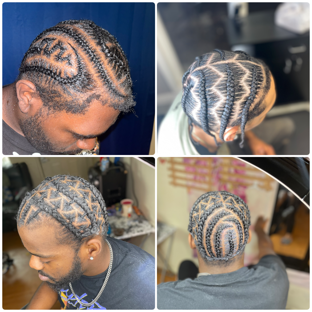 🔥Freestyle Braids No Extentention