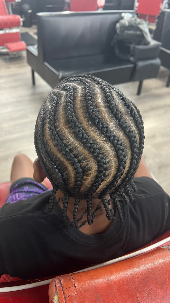 Kid Boys Hair Braided at KG Stylez N Cutz in Katy, TX