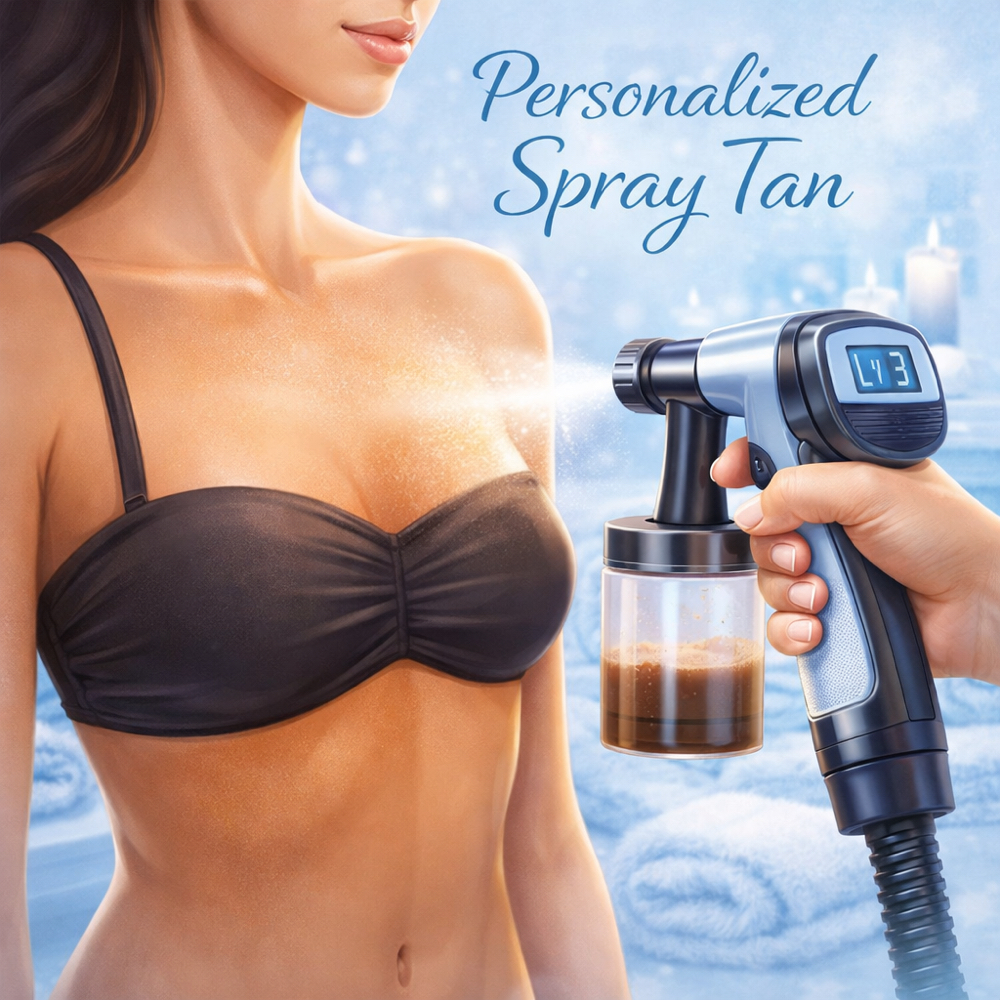 Custom Spray Tan ☀️ at Prestigious Nails in Shelbyville, KY