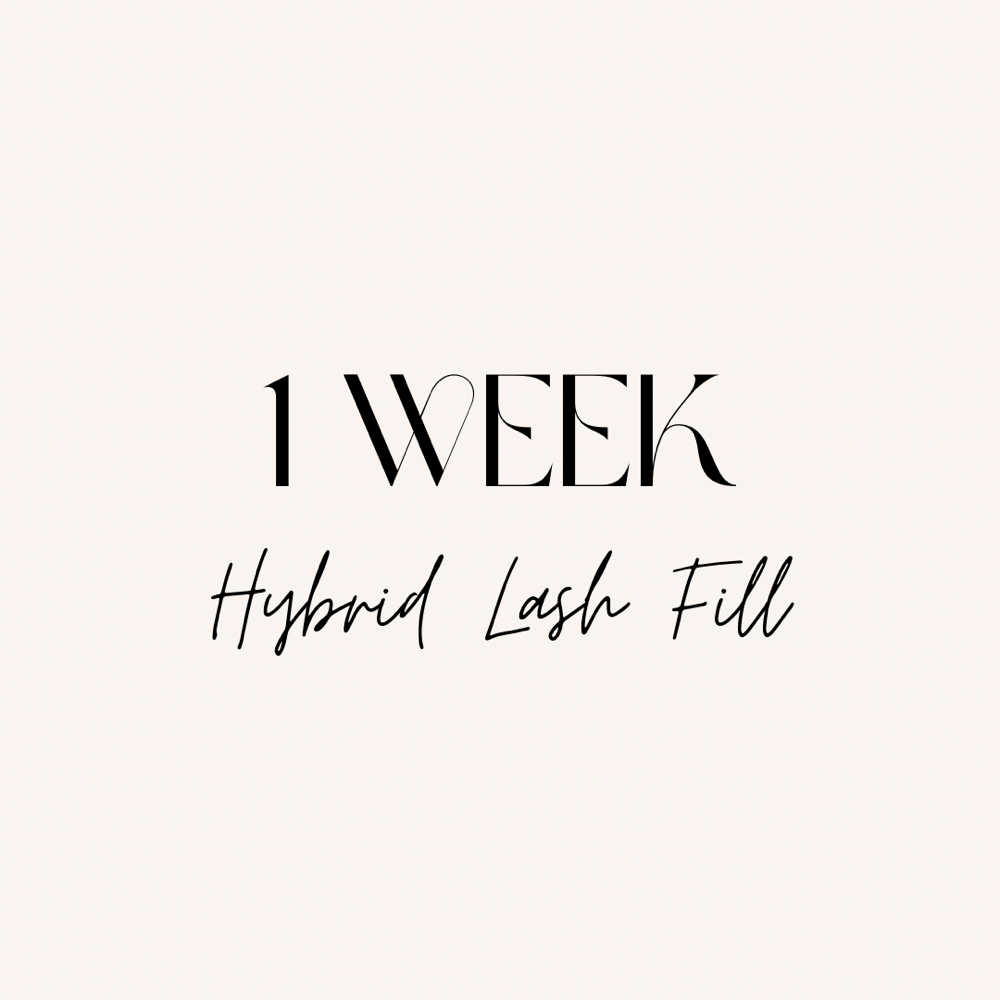 1 Week Hybrid Lash Fill