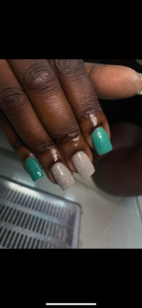 Dip powder at nailedbyvictoria in aiken, SC