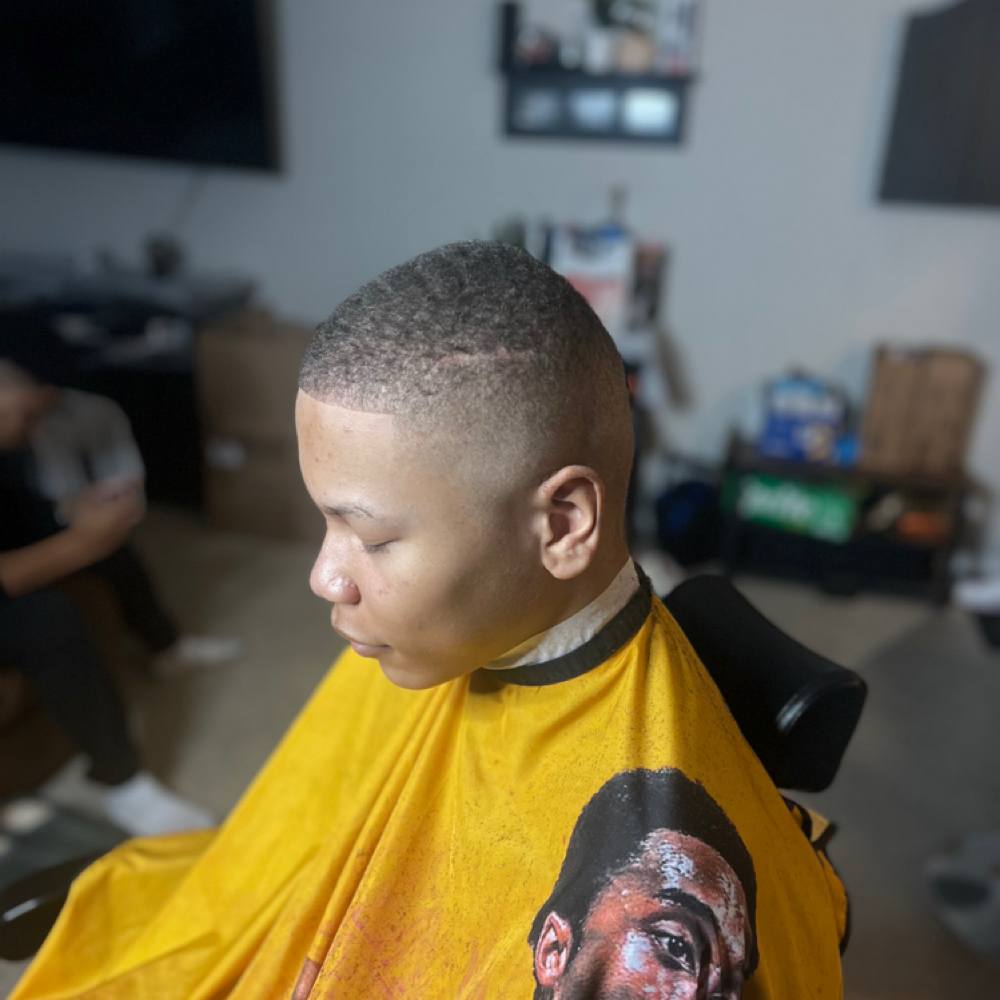 Haircut at Krispy Kutz in Sandy springs, GA