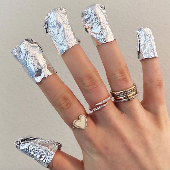 Foreign Soak Off at Gloss Haus Nails in Solana Beach, CA